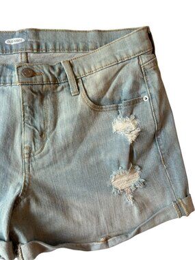 Old Navy Distressed Light Wash Shorts Size 12